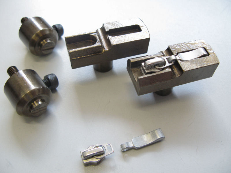 Punzone matrice slider zip – Chiusura lampo